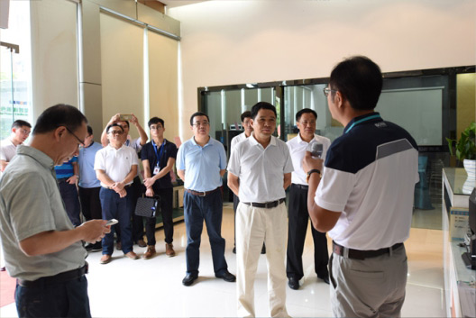 廣東省國土廳廳長陳光榮到我司開展調(diào)研工作