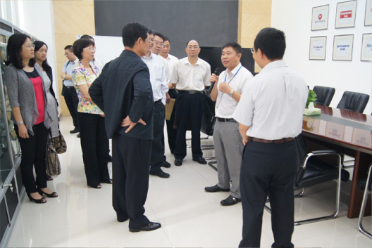 廣東省副省長(zhǎng)陳云賢蒞臨我司指導(dǎo)工作