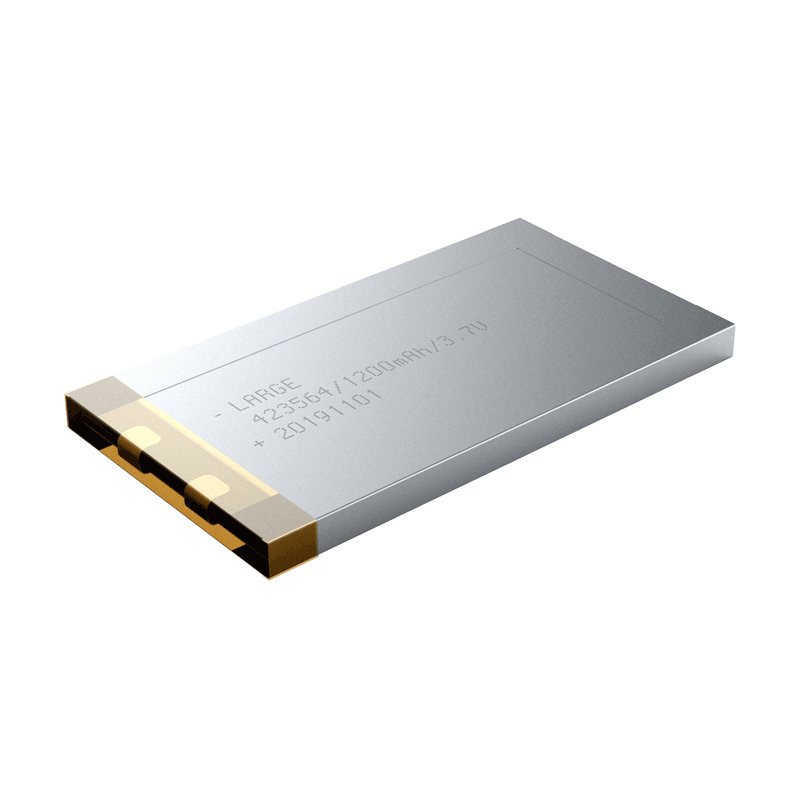 3.7V 1200mAh 血糖檢測儀聚合物鋰電池，三元材料